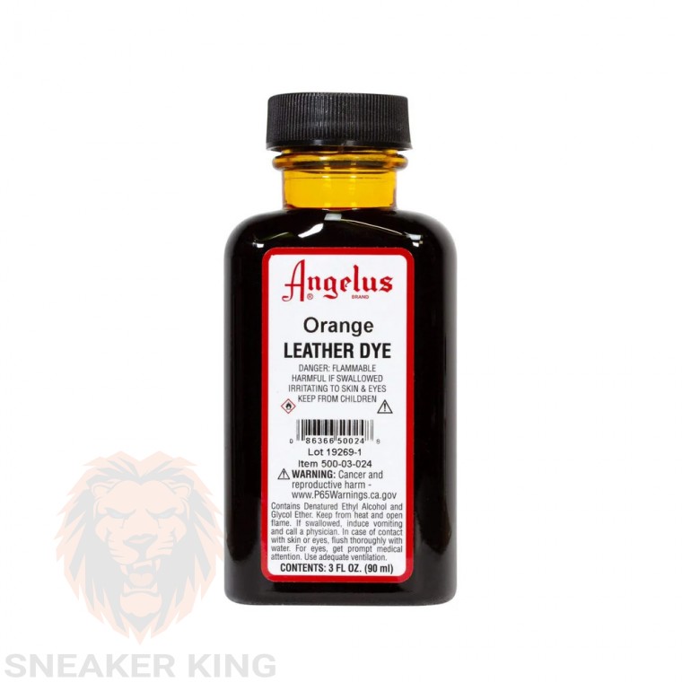 Барвник для шкіри Angelus leather dye Orange (помаранчевий) made in USA